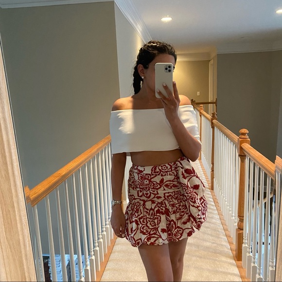 ZARA NWT FLORAL PRINT SKIRT - Picture 15 of 16